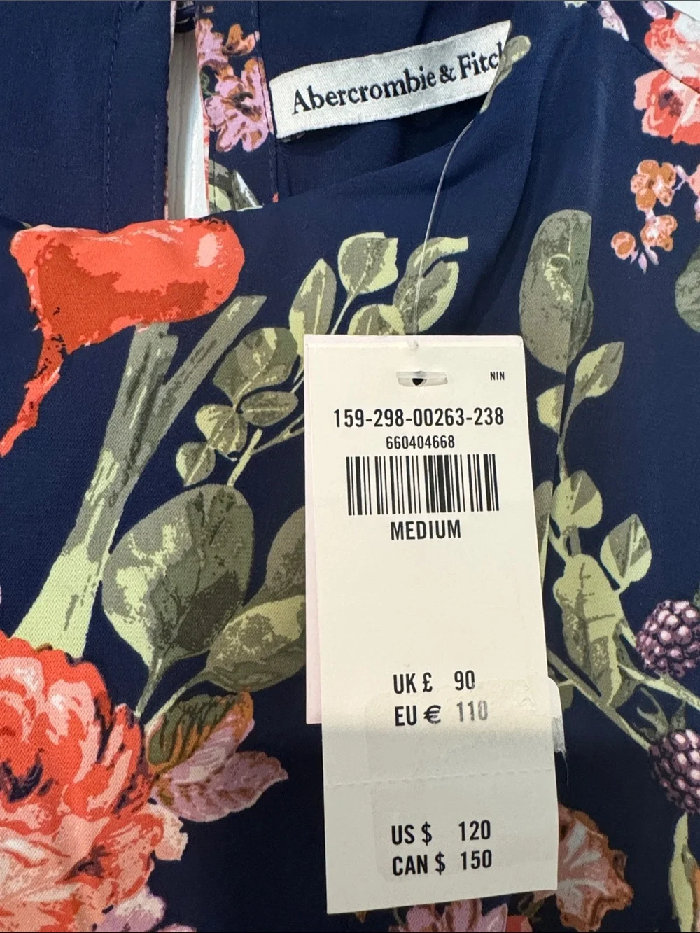 Abercrombie & Fitch Belted Maxi Dress